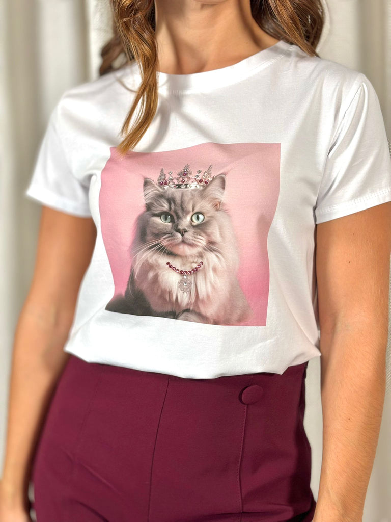 T-shirt Gato