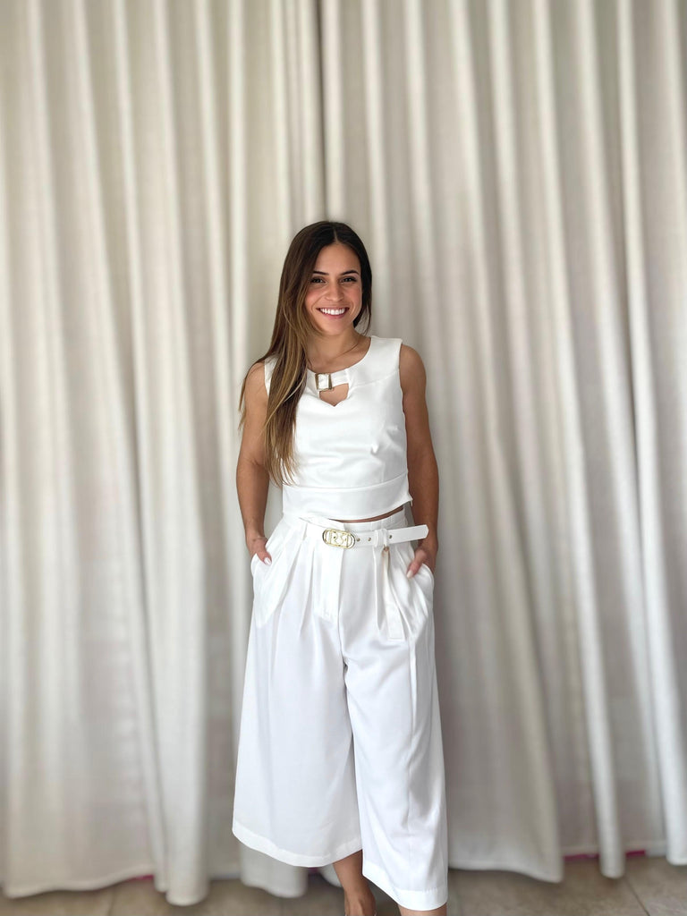 Blusa conjunto com detalhe