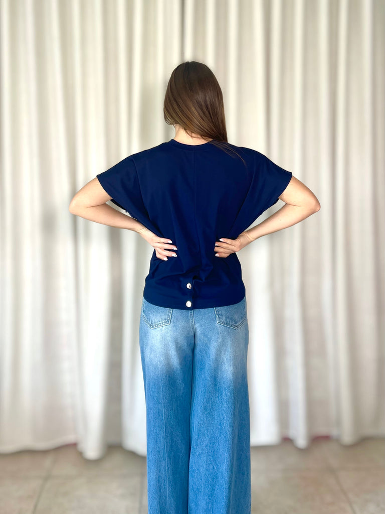 Blusa com botões